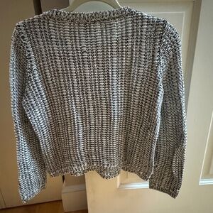 Eileen Fisher Black and White Sweater Sz XS
